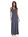 Alternative Women's Racer Back Maxi Dress, Eco True Navy, Small