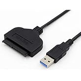 Valuegist SATA to USB 3.0 Adapter Cable for 2.5” SATA III Hard Drive, Converter for 2.5" SSD/HDD (NOT Support 3.5" HDD)