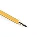 Professional Lip Brush Applicators Dual End Retractable Design Lipstick Brush Makeup Brush For Women and Girls (Gold)