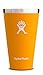 Hydro Flask 16 oz Stackable & Shatterproof Double Wall Vacuum Insulated Stainless Steel True Pint Camping Cup for Beer or Cider, Mango (No Lid Included)
