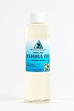 Jojoba Oil Clear Organic Carrier Cold Pressed Refined 100% Pure 4 oz