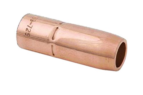 Radnor Model 169724 Slip Nozzle For 150 - 400A Miller MIGmatic M-25, M-40 And Hobart H Series MIG Guns (12 PK)