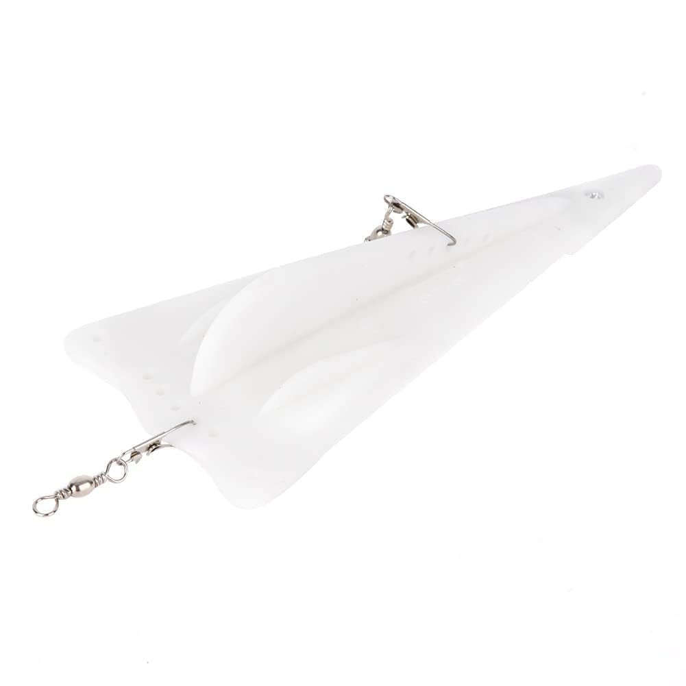 Fishing Trolling Diving Board, 3pcs Plastic Artificial Bait Fishing Trolling Diving Board ishing Accessory
