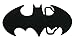 Official cut out BLACK Batman Belt Buckle LICENSED with TAGS