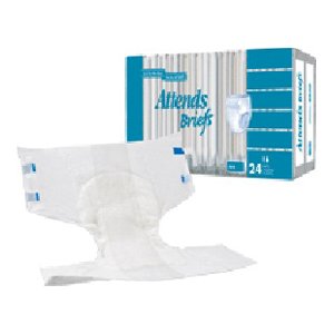 Attends Disposable Poly Brief Large 44 - 58 (Case of 72)