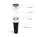 ACMETOP Wine Saver-Wine Stopper Vacuum set with 3 wine Bottle Stoppers-Wine Preserver Vacuum Pump and Rubber Wine Stopper Set To Preserve Wine Flavor and Fresh up to 7 days
