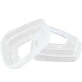 501 Filter Retainers, Pack of 4, White, Large, Non-Woven Polypropylene