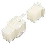Connector Kit - TOOGOO(R) 5x 9 Way 2.8mm Mini Connector Kit Car Motorcycle Pin Terminal Blade ATV White
