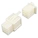 Connector Kit - TOOGOO(R) 5x 9 Way 2.8mm Mini Connector Kit Car Motorcycle Pin Terminal Blade ATV White