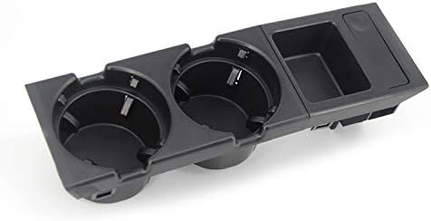 Fexon Cup Holder For Bmw E46 3 Series Replacement For Front Center Console Replaces Black
