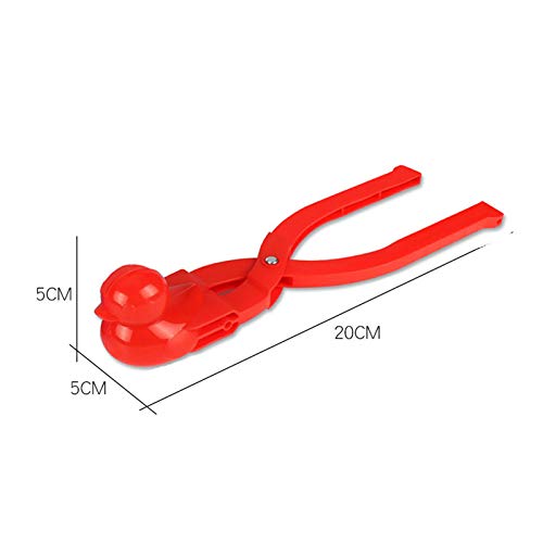 YueLove 1PC Pince à Boule de Neige Outil Professionnel pour Boule de Neige Pince à Boule de Neige Outil de crochetage Jouet pour Enfants Snowball Maker Jeux pour Enfants 20X5CM (#1 Blue, 1)