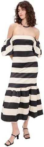 caroline constas emilia ruched empire maxi dress EMILIA RUCHED EMPIRE MAXI DRESS IVORY / XL