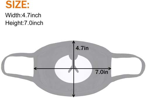 Mouth Mask,Aniwon 4 Pack Unisex Kpop Mask EXO Mask Anti-dust Cotton Face Mask for Men and Women (Combination 4)