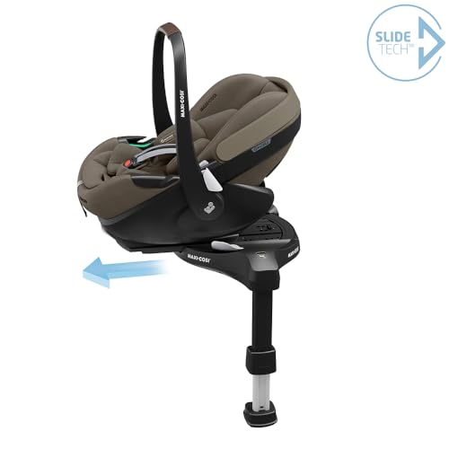 Bebê Conforto Maxi-Cosi, Pebble Pro², com Base Familyfix, Giro 360° Isofix, Twillic Truffle