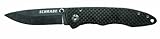 Schrade SCH401 6.5in Ceramic Folding Knife with 2.7in Drop Point Blade and Carbon Fiber Handle for Outdoor Survival, Tactical, Camping and EDC
