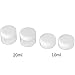 ScivoKaval Travel Size Bottle Set, Toiletries Liquid Containers, TSA Airline Approved, 13 Pieces, Clear