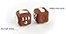 Moral Illusion Joy Cube - Chocolate Fidget Cube For Stress And Anxiety Relief ADHD, ADD, OCD - Silent Focus Dice With Extra Durable Silicone For Children And Adults - Quality Inspected Product