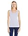 SUGARLIPS Women's Tank Top, White, One Size