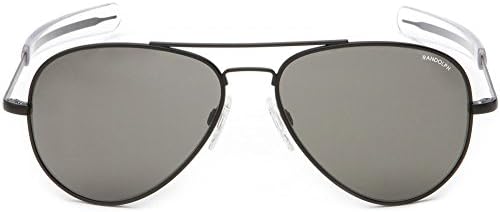 Randolph Engineering Concorde Matte Black Sunglasses | Gray AR Bayonet - Black/Gray - 52 mm