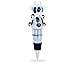Cheers Cow Glass Wine Stopper With LED Changing Lights - Elegant Multi Color LED Lights Wine Bottle Stopper, Reusable Farm Life Animal Bottle Topper Plug Sealer, Cute Home Decor & Bar Tool Accessory