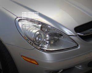 Mercedes SLK 2005-2011 Headlight Chrome Trim Upgrade (One Pair)