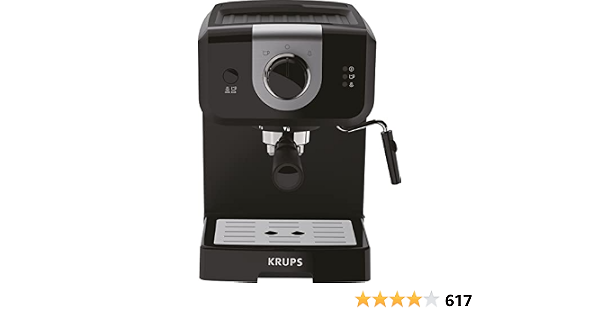 KRUPS OPIO Espresso Pump Machine, Black 