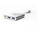 USB-C to HDMI, Benfei USB C Digital AV Multiport Adapter | USB Type C to HDMI | USB Type C to USB 3.0 Hub | USB-C Female Charger Converter