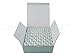 CleverDelights Size A (Class 15) White Prewound Bobbins - 144 Pack - 75D/2 (60WT) Polyester Thread - Compatible with SE400 SE600 SE625 SE700 SE725 SE1900 PE535 PE550D PE800 PE900 - SA156 Replacement