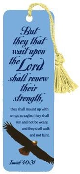 Pkg. of 6...But They That Wait...VerseMark