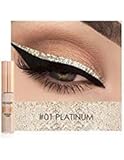 Creazy Metallic Glitter Glow Eyeshadow Comestics Long lasting Liquid Eye Shadow Makeup (P)