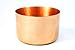 Alchemade 100% Pure Copper Hammered lanter - Beautiful Round Decorative Metal Pot Greate for Indoor & Oudoor use for Succulents, Cactus, Plants, and Flowers to add to Your Home Decor