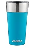 AVEX, Brew Pint Glass, 20oz, Cyan