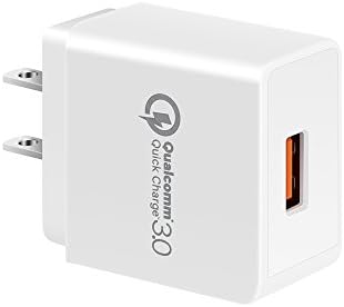 Quick Charge 3.0, YUNSONG 18W USB Wall Charger (Quick Charge 2.0 Compatible) Fast Charger for Galaxy S7/S6/Edge/Plus, Note 5/4, LG G4, HTC One A9/M9, iPhone, iPad and More