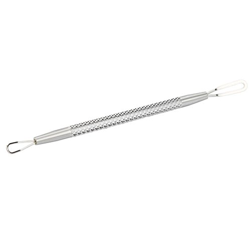 Putars 6PCS Portable Multifunction Stainless Steel Blackhead Facial Acne Spot Pimple Remover Extractor Tool Silver