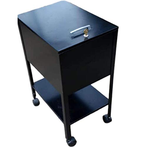 Rolling File Cabinet Heavy Duty XL Cart 2 Drawers Wheels Letter Size Hanging Folder Storage Mobile Organizer Lockable Sliding & eBook