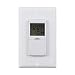 BN-LINK 7 Day Programmable In-Wall Timer Switch for Lights, fans and Motors, Single Pole and 3 Way (Compatible with SPDT) Both Use, Neutral Wire Required, White (No Backlight)