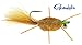 DiscountFlies Bonefish & Permit Fly Fishing Flies Saltwater – Fishing Kit w/12 Assorted Flies + Fly Box – Realistic Fly Fishing Accessories – Flies for Fly Fishing on Strong, Sharp Hooks (12 Pieces)