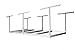 MonsterRax 4x8 Overhead Garage Storage Rack Frame Kit - Hanging Garage Ceiling Storage Rack System - (White, 24