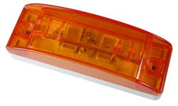 Grote 46833 Sealed TurtlebackÂ® II Clearance / Marker Lamp-Yellow
