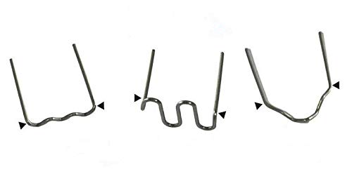 Hot Staples For Plastic Welder Car Bumper Automotive Plastic Repair Hot Stapler for All Cars, 6 Types Available