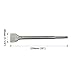 SPKLINE 1-1/2 Inch SDS-Plus Tile & Concrete Thinset Scaling Chisel Bit for Floor and Wall Tile Concrete Mortar Thinset Brick 10 Inch Long Flat Chisel Bit 40 x 250mm (1.5
