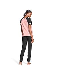 U.S. Polo Assn. Conjunto de 2 piezas de camiseta de manga corta y pantalones largos de pijama.