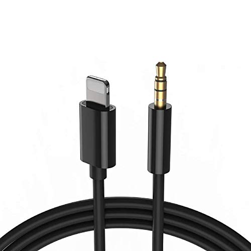 Apple MFi Certified] AUX Cord for iPhone Lightning to AUX