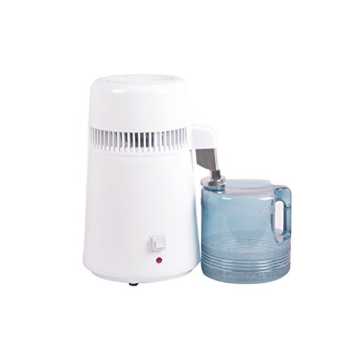 Pevor 4L Countertop Home Water Distiller Machine Stainless Steel Internal Pure Water Distiller Water Filter Distilled Water - Thumbnail 2