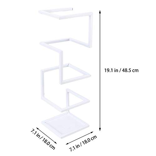 Wall of Dragon Creative Umbrella Stand Holder Metal Umbrella Rack Storage Organizer for Hallway Entryway Office - Thumbnail 7
