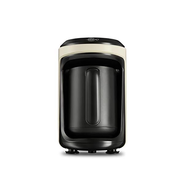 KARACA Hatir Hup Türkische Kaffeemaschine, Creme, Fur 5 Personen, 535W, Kaffeevollautomat-Coffee Maker, Turkisch…