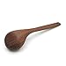 Axe Sickle Natural Straight Handle Wooden Spoon 10.6 inch Classic Wooden Tableware Kitchen Soup Spoon,Porridge Spoon, Kitchen Sauces Soups Cooking Tools 1pcs.