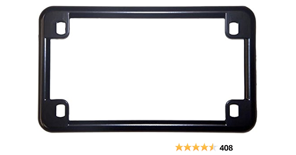 Motorcycle Chrome License Plate Frame Chris Products 0600 60-1310