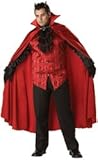 In Character Costumes 152049 Handsome Devil Elite Collection Adult Plus Costume - Red - Size 2X-Large