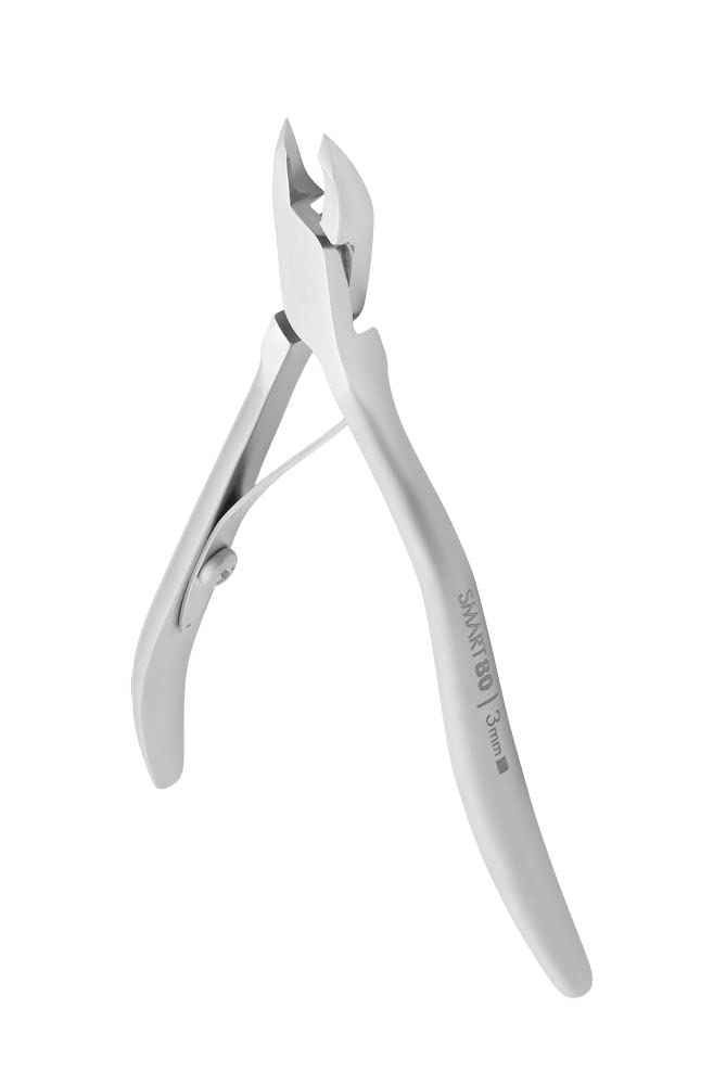 Staleks Pro Smart 80 (NS-80) Cuticle Nippers - Blade Size Variations 3/4/5/7 mm - Pack of 1 (NS-80-3)